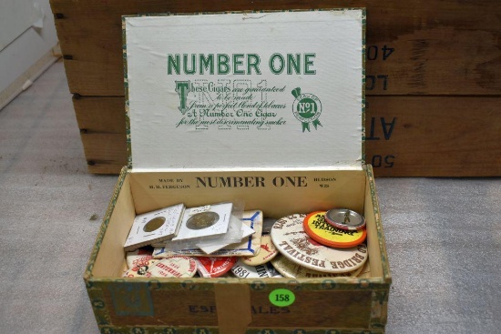 Red Wing Tokens, Surrounding Town Buttons