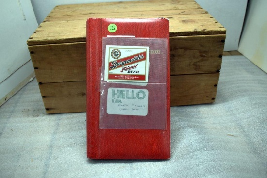 Album of Paper Labels: Beer, Soda