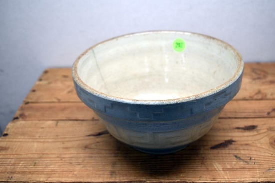 Greek Key Bowl, "Quality and Quantity One Price TO All, C. L. Brusletten & Co., Kenyon, MN"