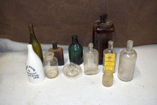 Colored Bottles, Clear Bottles