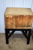 Vintage Butcher Block, 24