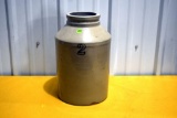 2 Gallon Preserve Jar, Hairline Crack, 13