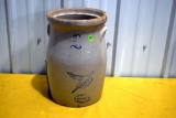 Red Wing 2 Gallon Birch Leaf Butter Churn, Damaged, Union Stamped, 12
