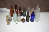 Clear Bottles, Soda Bottles, Beer Bottles, Raised Letter Bottles