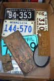 Brass Badges, License Plates