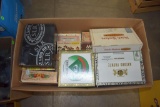 Large Assortment of Cigar Boxes