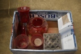Decorative Red Glass Items