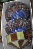 (3) Stained Glass Light Fixtures
