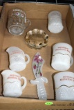Souvenir Glass: Annandale, Toledo, Kaukauna, Cameron, Hutchinson, Rochester, Aberdeen, Manston