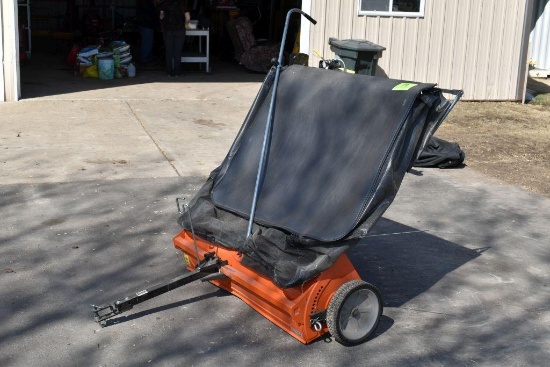 Agri Fab Pull Type 42" Lawn Sweeper, Very Good Condition