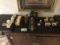 Several sets of napkin ring sets