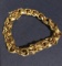 14kt gold charm bracelet,