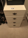 White set of drawers, 4 drawers