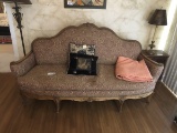 Antique victorian style settee