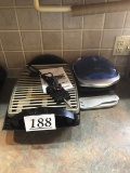 Electric grill and george foreman grill