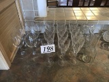 Crystal stemware and wine glasses