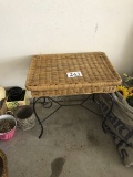 Wicker table