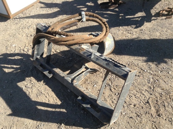 Skid Steer Hydraulic Auger Attachment