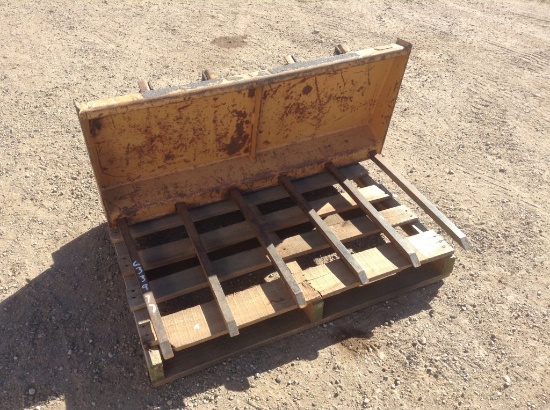 Hay Fork Attachment for Mini Skid Steer