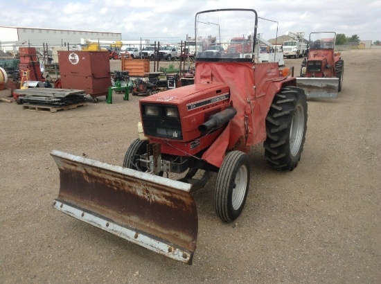 International 254 Tractor w/Plow and Rear Weight Engine Type: 4 Cylinder ,