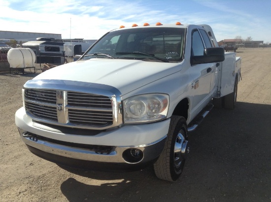2009 Dodge Ram Pickup 350 Ram Pickup 3500 Flatbed 4X4 I6, 6.7L T , Fuel Typ