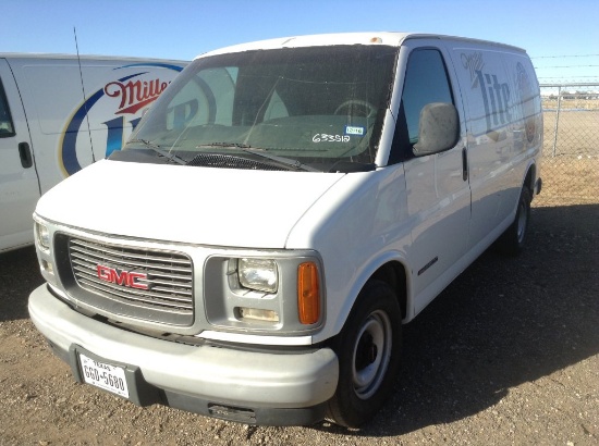 2000 GMC Savana Cargo Full-Size Van RWD V6, 4.3L , Fuel Type: G , Transmiss
