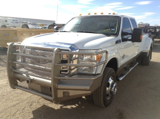 2012 Ford F-350 Super F-350 Super Duty Dually Truc 4X4 V8, 6.7L T , Fuel Ty