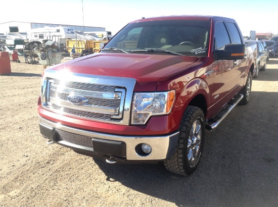 2013 Ford F-150 Truck 4X4 V6, 3.5L TT , Fuel Type: G , Transmission: A6 , C