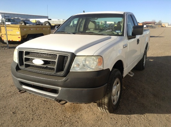 2007 Ford F-150 Pickup Truck 4X4 V8, 4.6L , Fuel Type: G , Transmission: A4