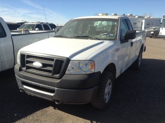 2007 Ford F-150 Truck 4X4 V8, 4.6L , Fuel Type: G , Transmission: A4 , Colo