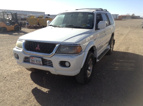 2000 Mitsubishi Montero S SUV 4X4 V6, 3.5L , Fuel Type: G , Transmission: A
