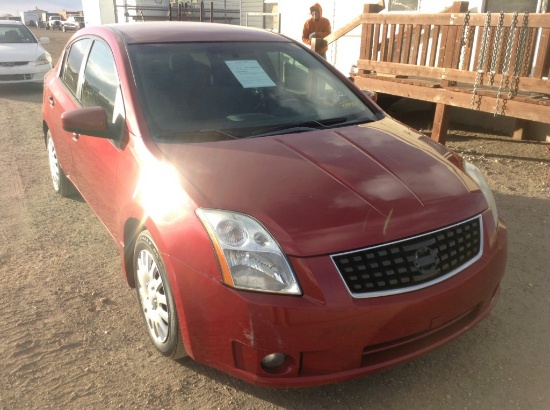 2009 Nissan Sentra Sedan Car FWD I4, 2.0L , Fuel Type: G , Transmission: C0