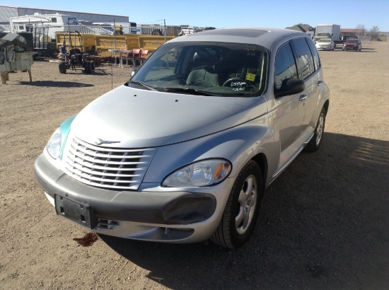 2001 Chrysler PT Cruiser Wagon Car FWD I4, 2.4L , Fuel Type: G , Transmissi