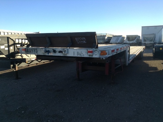 2005 Transcraft Eagle Drop Deck Trailer , Length: 53' , Dual Tandem Axle ,