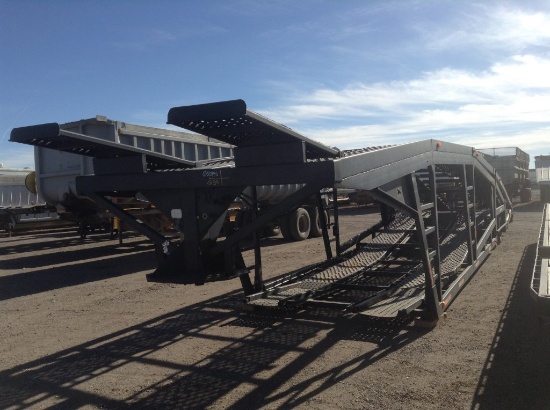 WallyMo 7 Place Hydraulic Car Hauler , Length: 40' , Dual Tandem Axle , Sem