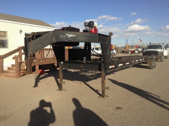 1999 Cash Container Trailer Gas Powered Motor Hydraulic Controls Length: 45