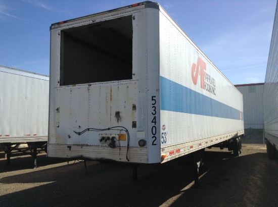1997 Utility Semi Trailer , Length: 53' , Tandem , 5th Wheel , Color: White