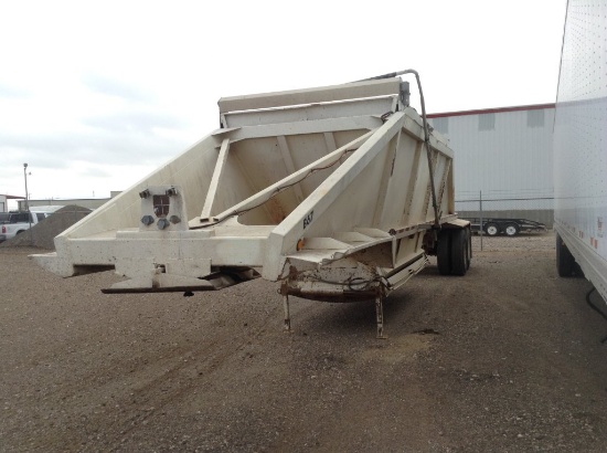 1995 Red River Belly Dump , Length: 40' , Dual Tandem Axle , 5th Wheel , Co