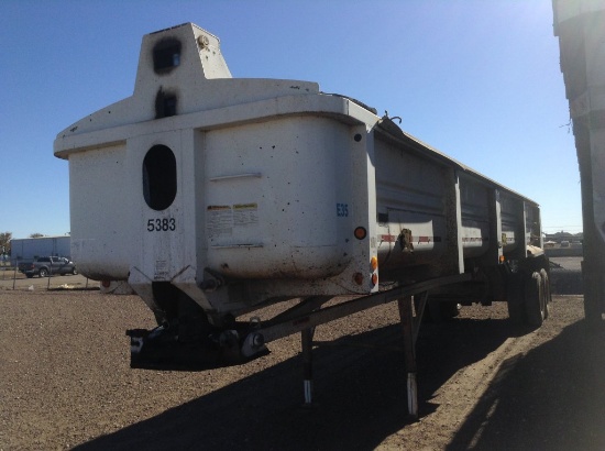 1995 Clement Hydraulic End Dump , Length: 40' , Dual Tandem Axle , 5th Whee