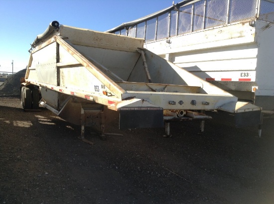 1992 Load King Belly Dump , Length: 40' , Dual Tandem Axle , 5th Wheel , Co