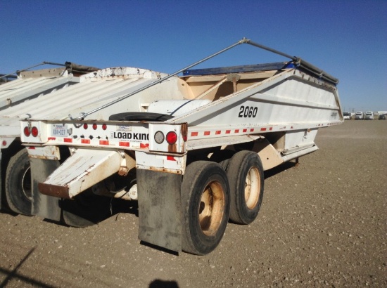 2000 Load King Belly Dump Trailer , Length: 40 , Dual Tandem Axle , 5th Whe