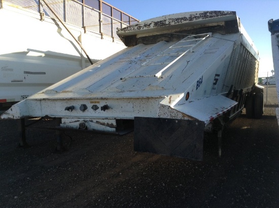 2004 CPS Belly Dump , Length: 40' , Dual Tandem Axle , 5th Wheel , Color: W