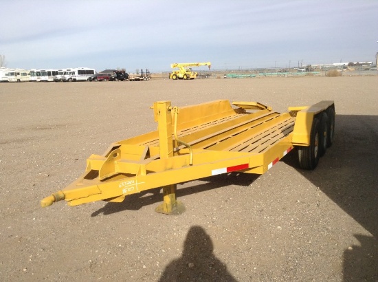 Shopmade Equipment Hauler , Length: 17' , Triple Axle , Bumper Hitch , Colo