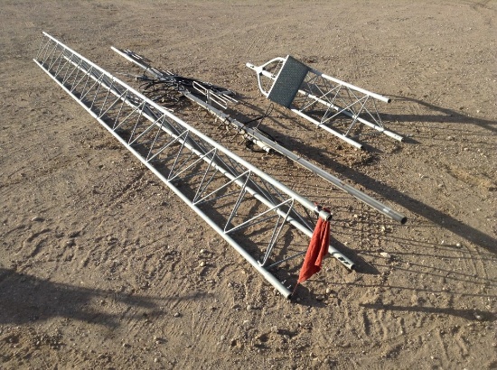 29' Tower w/10'and 20' CB Antenna