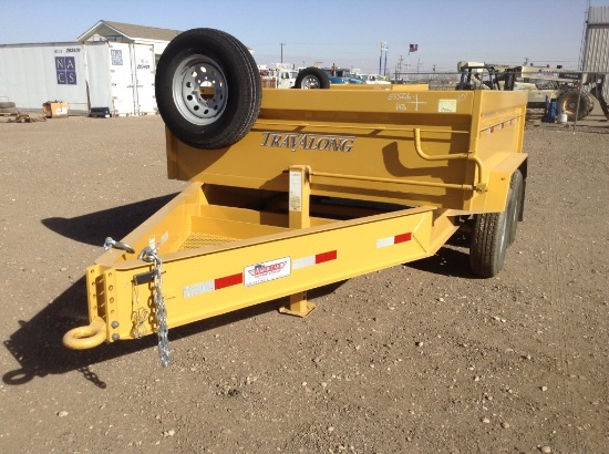 2016 Travalong Utility Trailer , Length: 10' , Tandem , Pintle , Color: Yel