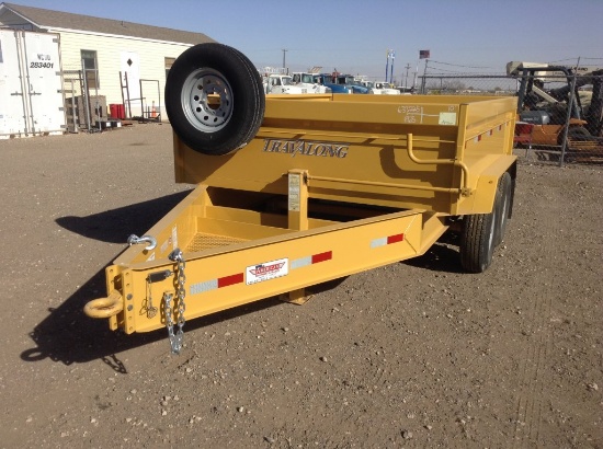 2016 Travalong Utility Trailer , Length: 10' , Tandem , Pintle , Color: Yel