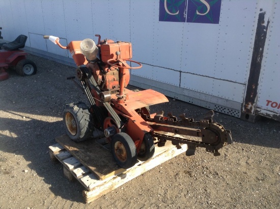 Charles C99 Walk Behind Trencher , S/N: 109455 *NO KEY* , S/N: 109455 *NO K