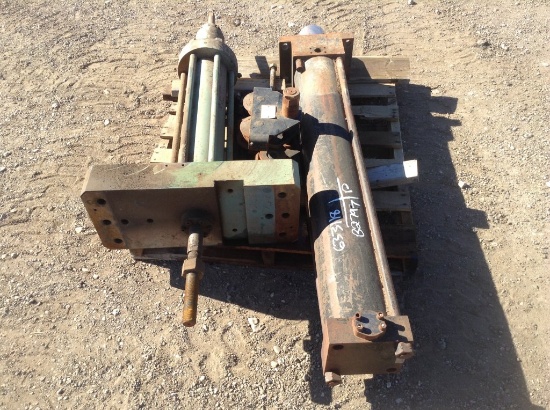 (4) Large Hydraulic Cylinders