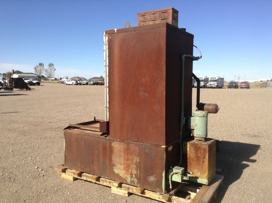 Heated High Pressure Parts Cleaning Cabinet