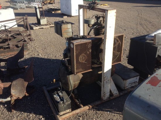 Gasoline Air Compressor on Stand 11HP Briggs & Stratton Motor 11HP Briggs &